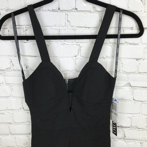 Y2K XOXO Black Sweetheart Jumpsuit Size 0/0 NWT - Picture 4 of 8